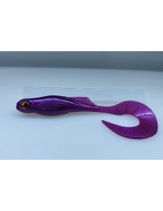 🔥 Bubulle Grub Violet Nacré | Leurres Souples Gros Carnassiers | Kestufish 🎣