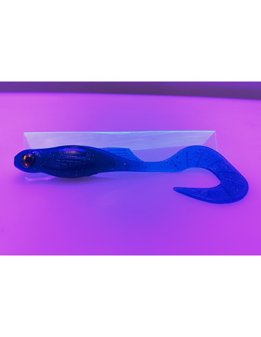 🔥 Bubulle Grub Bleu Electrique | Leurres Souples Gros Carnassiers | Kestufish 🎣