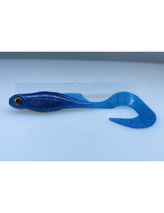 🔥 Bubulle Grub Bleu Electrique | Leurres Souples Gros Carnassiers | Kestufish 🎣