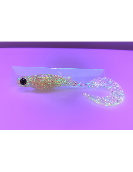 🔥 Bubulle Grub Disco UV | Leurres Souples Gros Carnassiers | Kestufish 🎣