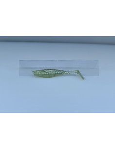 🔥 Shad Alpha 9 cm Vert Irisé | Leurres Souples Perche & Sandre | Kestufish 🎣