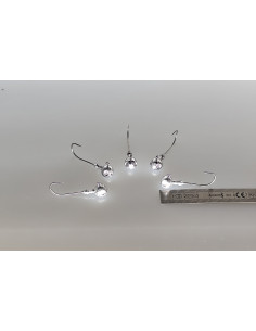 Tête plombée 8 g Hameçon 3/0 – Lot de 5 | Kestufish Made in France