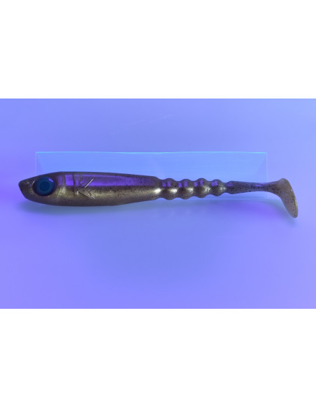🔥 Ch'ti Shad 17 cm Gold | Leurre Souple Brochet & Silure | Kestufish 🎣
