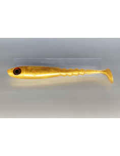 🔥 Ch'ti Shad 17 cm Gold | Leurre Souple Brochet & Silure | Kestufish 🎣