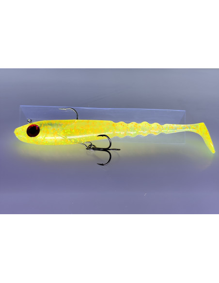 🔥 Ch'ti Shad 17 cm Prémonté (44 g) Ultra UV | Leurre Souple Brochet & Silure | Kestufish 🎣