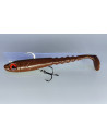 🔥 Ch'ti Shad 17 cm Prémonté (44 g) Chocolat | Leurre Souple Brochet & Silure | Kestufish 🎣