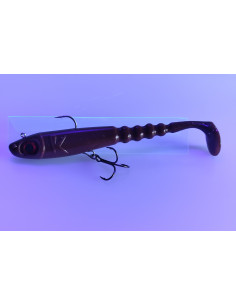 🔥 Ch'ti Shad 17 cm Prémonté (44 g) Chocolat | Leurre Souple Brochet & Silure | Kestufish 🎣 2