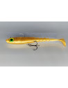 🔥 Ch'ti Shad 17 cm Prémonté (44 g) Gold | Leurre Souple Brochet & Silure | Kestufish 🎣