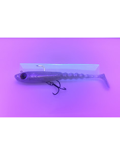 🔥 Ch'ti Shad 17 cm Prémonté (44 g) Ice | Leurre Souple Brochet & Silure | Kestufish 🎣 2