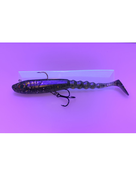 🔥 Ch'ti Shad 17 cm Prémonté (44 g) Watermelon | Leurre Souple Brochet & Silure | Kestufish 🎣