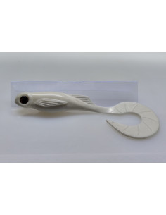 🔥 Bubulle Grub Blanc | Leurres Souples Gros Carnassiers | Kestufish 🎣