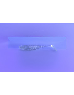 🔥 Shad Alpha 9 cm Translucide Pailleté | Leurres Souples Perche & Sandre | Kestufish 🎣 2