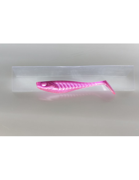 🔥 Shad Alpha 9 cm Violet Nacré | Leurres Souples Perche & Sandre | Kestufish