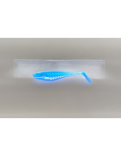 🔥 Shad Alpha 9 cm Bleu Electrique | Leurres Souples Perche & Sandre | Kestufish