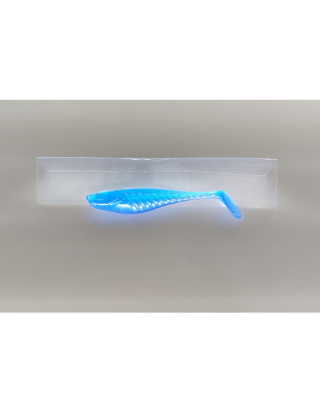 🔥 Shad Alpha 9 cm Bleu Electrique | Leurres Souples Perche & Sandre | Kestufish