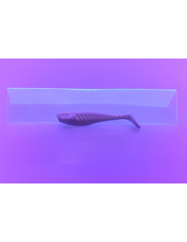 🔥 Shad Alpha 6 cm Blanc | Leurres Souples Perche, Truite & Black bass| Kestufish 🎣