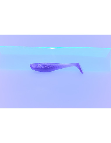 🔥 Shad Alpha 6 cm Violet Nacré | Leurres Souples Perche, Truite & Black bass| Kestufish 🎣