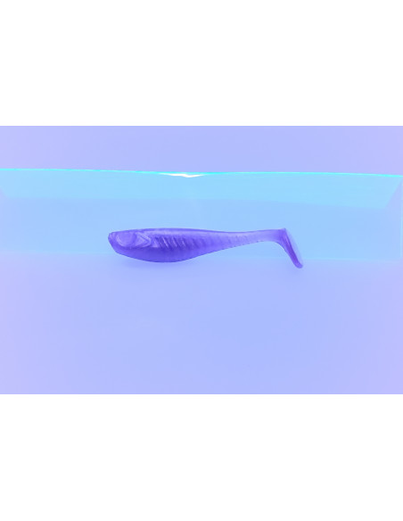 🔥 Shad Alpha 6 cm Violet Nacré | Leurres Souples Perche, Truite & Black bass| Kestufish 🎣