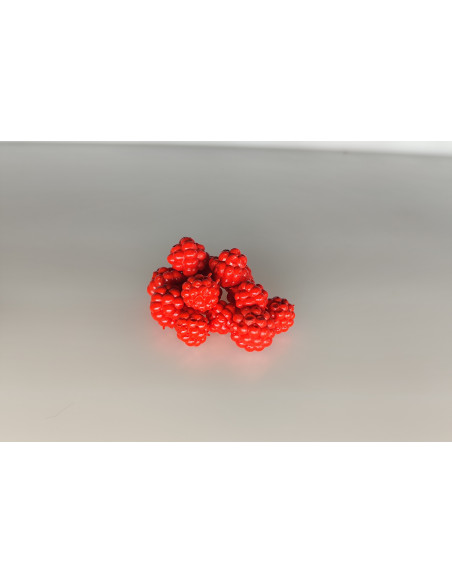 Lot de 14 Mûres Artificielles Flottantes – Ø14 & Ø18 mm – Ultra Réalistes