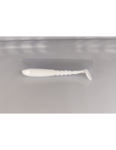 🔥 Ch'ti Shad 9 cm Blanc | Le Leurre Souple Ultime pour les pêches Légères| Kestufish 🎣
