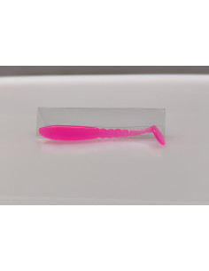 🔥 Ch'ti Shad 9 cm Rose Fluo | Le Leurre Souple Ultime pour les pêches Légères| Kestufish 🎣