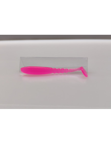 🔥 Ch'ti Shad 9 cm Rose Fluo | Le Leurre Souple Ultime pour les pêches Légères| Kestufish 🎣