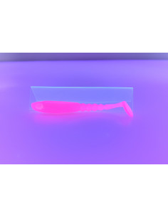 🔥 Ch'ti Shad 9 cm Rose Fluo | Le Leurre Souple Ultime pour les pêches Légères| Kestufish 🎣 2