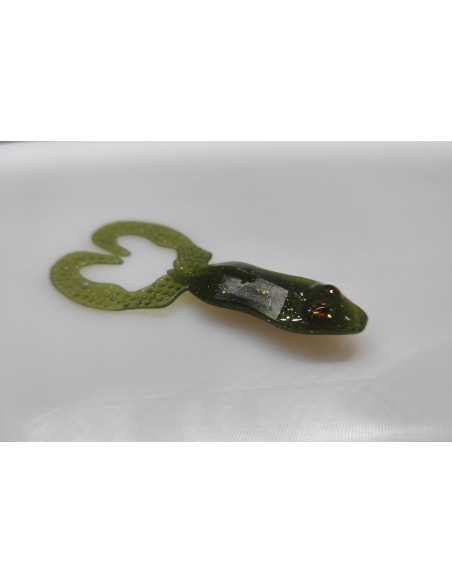 La Mounouille – Leurre souple frog 14 cm pour brochet et silure | Fabriqué en France