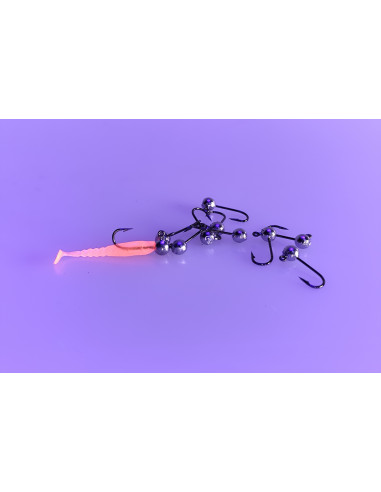 Micro tête plombée 0.8g – Lot de 10 | Pêche UL