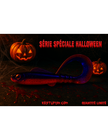 🔥 Ch'ti Grrrrrub série halloween – Leurres Souples Sandre, Perche & Black-Bass | Kestufish 🎣