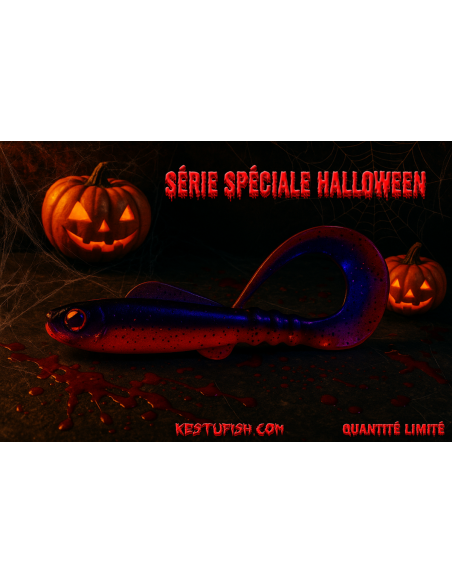 🔥 Ch'ti Grrrrrub série halloween – Leurres Souples Sandre, Perche & Black-Bass | Kestufish 🎣