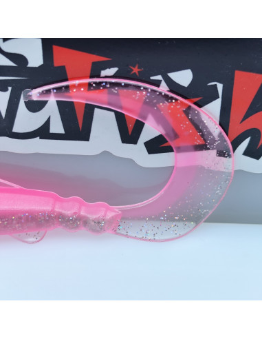 Ch'ti Grub 12cm – Leurre souple artisanal français | Sandre, Brochet, Perche | Kestufish