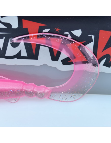 Ch'ti Grub 12cm – Leurre souple artisanal français | Sandre, Brochet, Perche | Kestufish