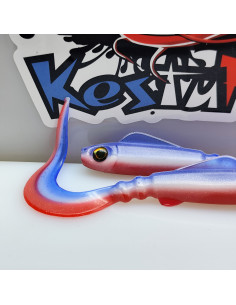 Ch'ti Grub 12cm – Un leurre aux couleurs de la France - Fabrication artisanale 2