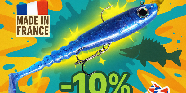 🎣 Jeu concours pêche Kestufish : Gagne ton Pack de rêve de leurres souples 100% Made in France !
